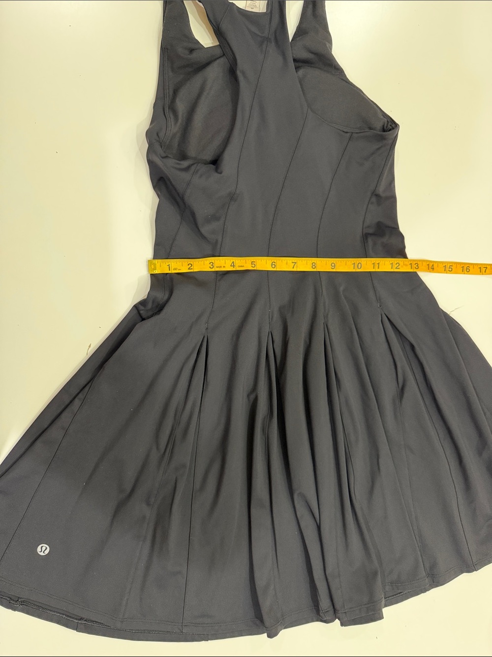lululemon athletica Black Racerback Fit-and-Flare Mini Dress - Picture 5 of 7
